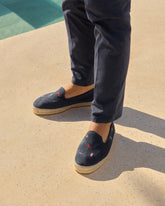 Espadrillas flat in canapa biologica con ricami |