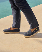 Organic Hemp With Embroidery Espadrilles - Men’s Shoes | 