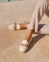 Cotton Linen And Silk<br />Raw Fabric Espadrilles |