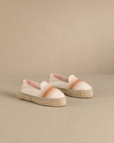 Cotton Linen And Silk Raw Fabric<br />Double Sole Espadrilles - Women’s New Shoes | 