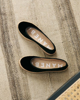 Silk Velvet Flat Ballerina |