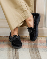 Scarpe da Barca in Velluto |