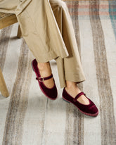 Friulane Mary Jane in Velluto |