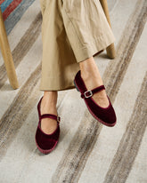 Friulane Mary Jane in Velluto |