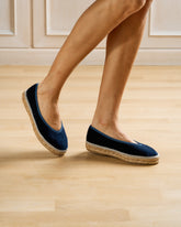 Velvet Ballet Flat Espadrillas |