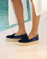 Espadrillas con Doppia Suola in Velluto |