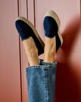 Espadrillas con Doppia Suola in Velluto |
