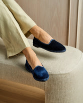Velvet Venetian Slippers |