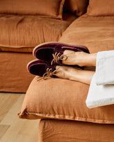 Scarpe da Barca in Velluto |