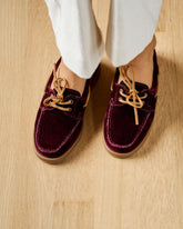 Scarpe da Barca in Velluto |