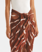 Sarong Calypso in Cotone Shibori |