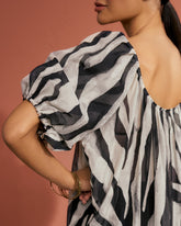 Printed Cotton Silk Voile<br />Capri Dress - Women’s Clothing | 