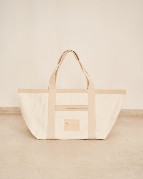 Manebí Tote Bag - White - Large