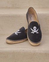 Suede Embroidered Espadrilles |