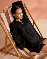 Linen Gauze Ibiza Dress |