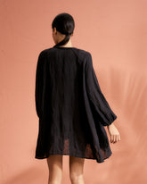 Linen Gauze Ibiza Dress |