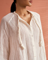 Linen Gauze Ibiza Dress |