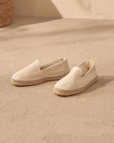 Coarse Woven Canvas Espadrilles |