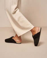 Suede Clog Mules |