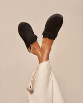 Suede Clog Mules |