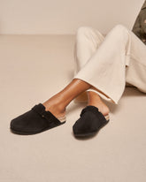 Suede Clog Mules |