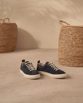 Sneakers in Pelle Scamosciata |