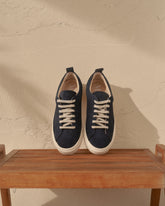 Sneakers in Pelle Scamosciata |