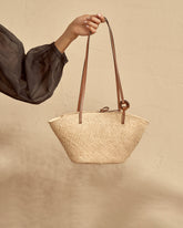 Cabas Iraca Palm & Leather - Bags | 