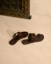 Rive Gauche Toe-Ring Sandals |