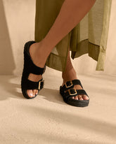 Suede Nordic Sandals |