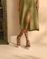 Portofino Soft Suede Wedge Espadrilles |