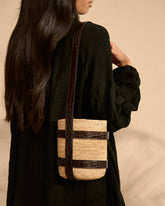 Bucket Raffia with Leather - Bags & Accessories | 