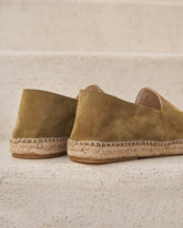 Suede Squared Toe Espadrilles |