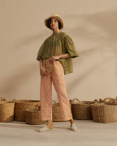 Silk Cotton Voile Baja Shirt |