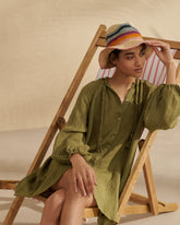 Linen Gauze Ibiza Dress |