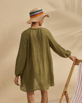 Linen Gauze Ibiza Dress |