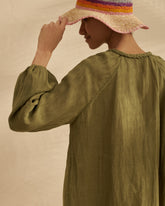 Linen Gauze Ibiza Dress |