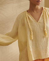 Linen Gauze Mykonos Shirt |