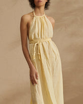 Linen Gauze Tulum Dress |
