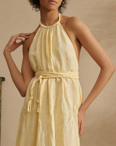 Linen Gauze Tulum Dress |