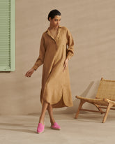 Linen Portofino Dress |