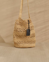 Bucket Raffia Bag - Bags & Accessories | 