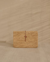 Raffia Clutch |