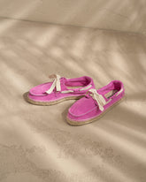 Scarpe da barca in pelle scamosciata Espadrillas |