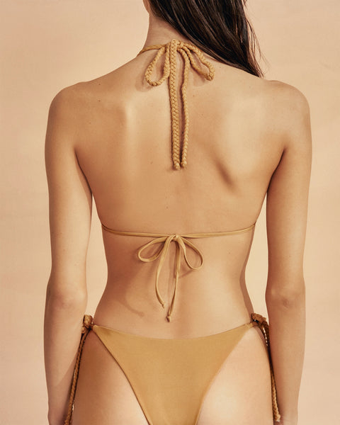 Soft Manebí - Cuero-R39BG Manebi Triangle - Touch Bikini | Braid –