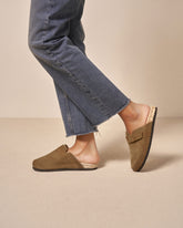 Suede Clog Mules |