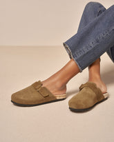 Suede Clog Mules |