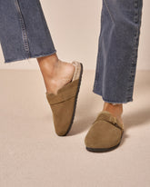 Suede Clog Mules |