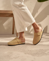 Suede Clog Mules |
