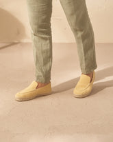 Suede Traveler Loafers Espadrilles |